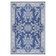 thumbnail image 1 of Garland Blue & White Outdoor Rug - Reversible Plastic Mat for Patio, Porch, Poolside, Mudroom, Camping, RV, Deck, 1 of 3
