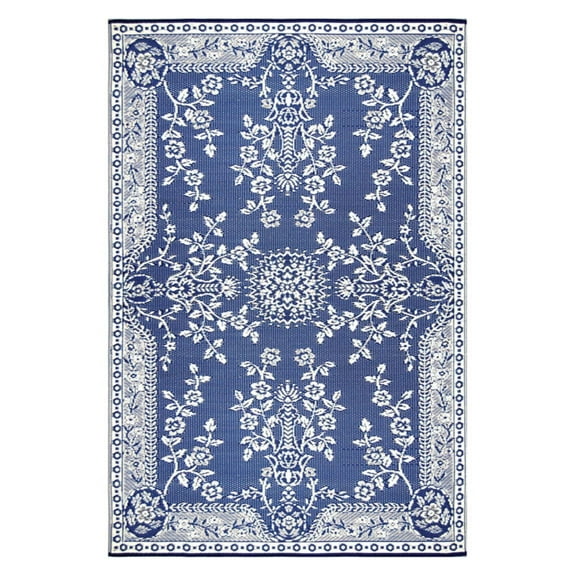 Garland Blue White