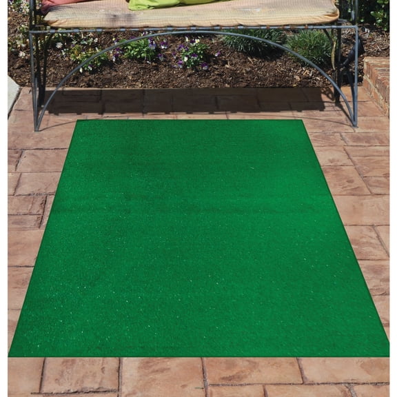 Garland Carpet and Rug Garland Rug Artificial Grass Rug - Pack of 8