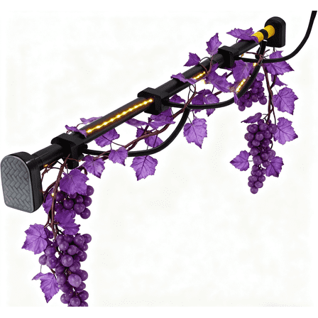 Garland Hanger for Door Frame, Adjustable Fits 32" - 81" Front Doors Wreath Hanger, No Drilling, Tool Free, Garland Holder for Door Lights, Decoration for Christmas Halloween(32"-39")