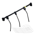 thumbnail image 1 of Garland Hanger for Front Door | Adjustable Fits 32"- 80" Doors | Heavy-Duty Christmas Halloween Decoration Holder for Wreaths, Lights & More | No Screws, Drilling, Glue-Damage-Free, with 5 Wraps, 1 of 4