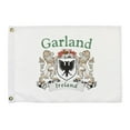 thumbnail image 1 of Garland Irish Coat of Arms Small White Flag - 16"x10.5" inches, 1 of 1