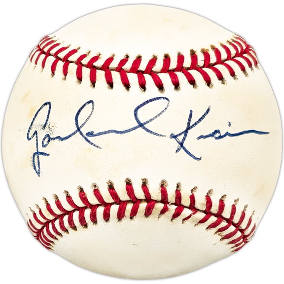 Garland Kiser Autographed Official AL Baseball Cleveland Indians SKU #225792