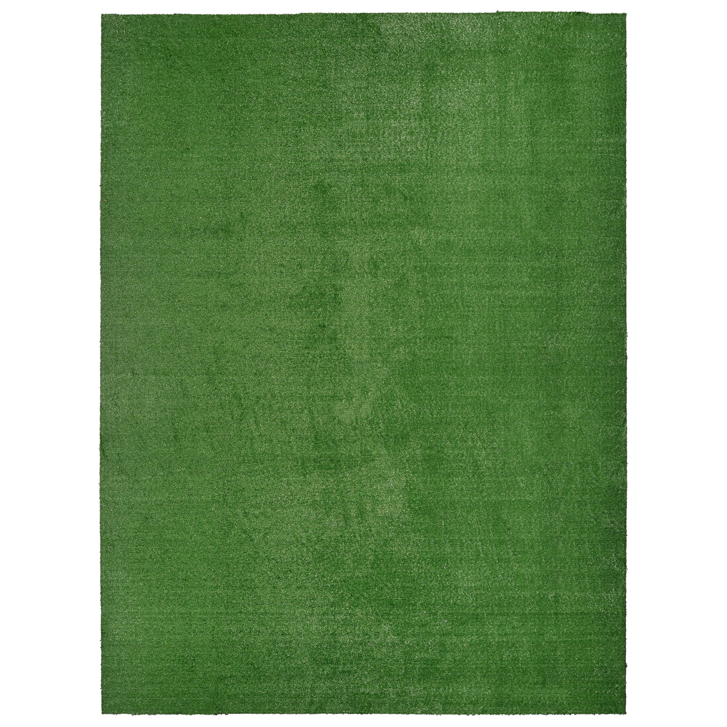 Garland Rug Artificial Grass Green Indoor/Outdoor Area Rug, 12' x 15'