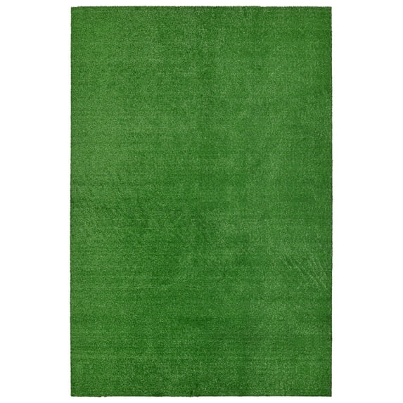 Garland Rug Artificial Grass Green Indoor/Outdoor Area Rug, 8' x 12'