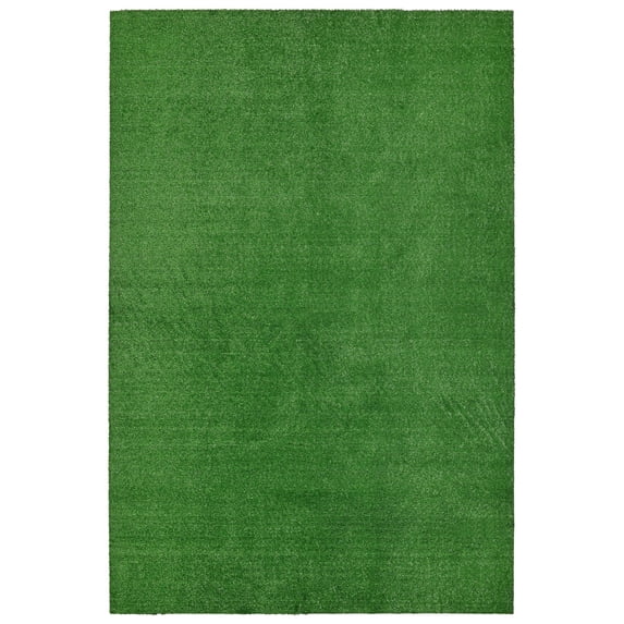 Garland Rug Artificial Grass Green Indoor/Outdoor Area Rug, 4' x 6'
