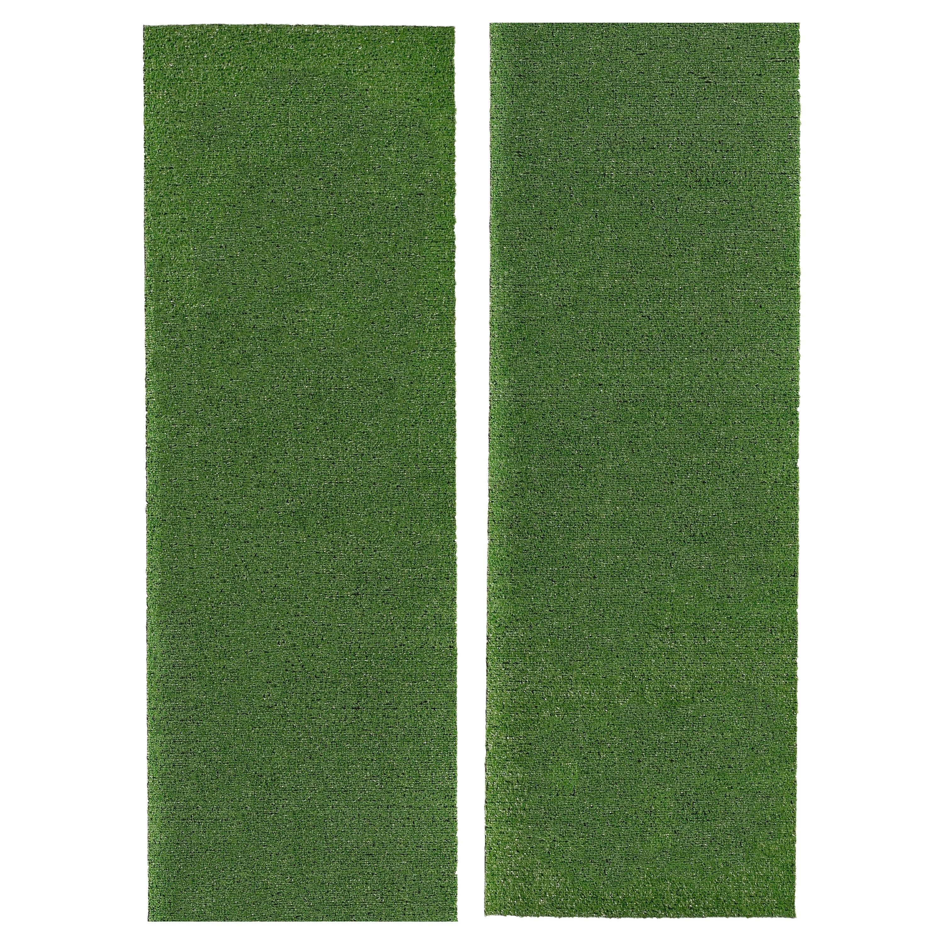 Garland Rug Artificial Grass Green Indoor/Outdoor Runner Rug, 2'x 5', 2 Pack