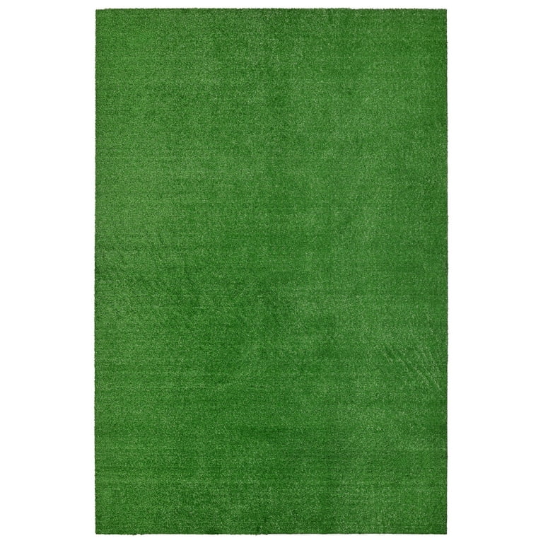 Garland Rugs, Artificial Grass Indoor Outdoor Area Rug, 4' x 6