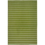 Garland Rug Avery Grasshopper Green 5'x7'5" Pin Striped Indoor Area Rug