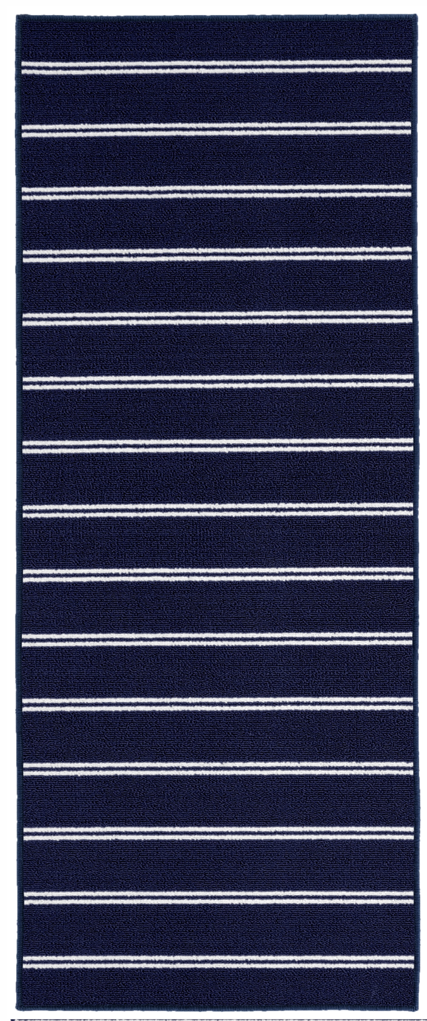 Garland Rug Avery Navy Indoor Area Rug, 2' x 5'
