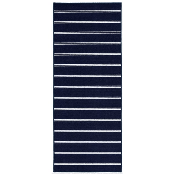 Garland Rug Avery Navy Indoor Area Rug, 2' x 5'