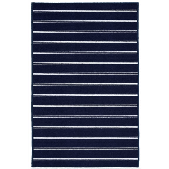 Garland Rug Avery Navy Indoor Area Rug, 3'6" x 5'