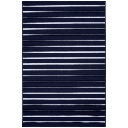 Garland Rug Avery Navy Indoor Area Rug, 5' x 7'5"
