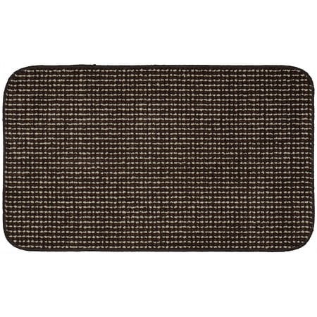 Garland Rug Berber Coloriations 24 in. x 40 in. Kitchen Rug Mocha