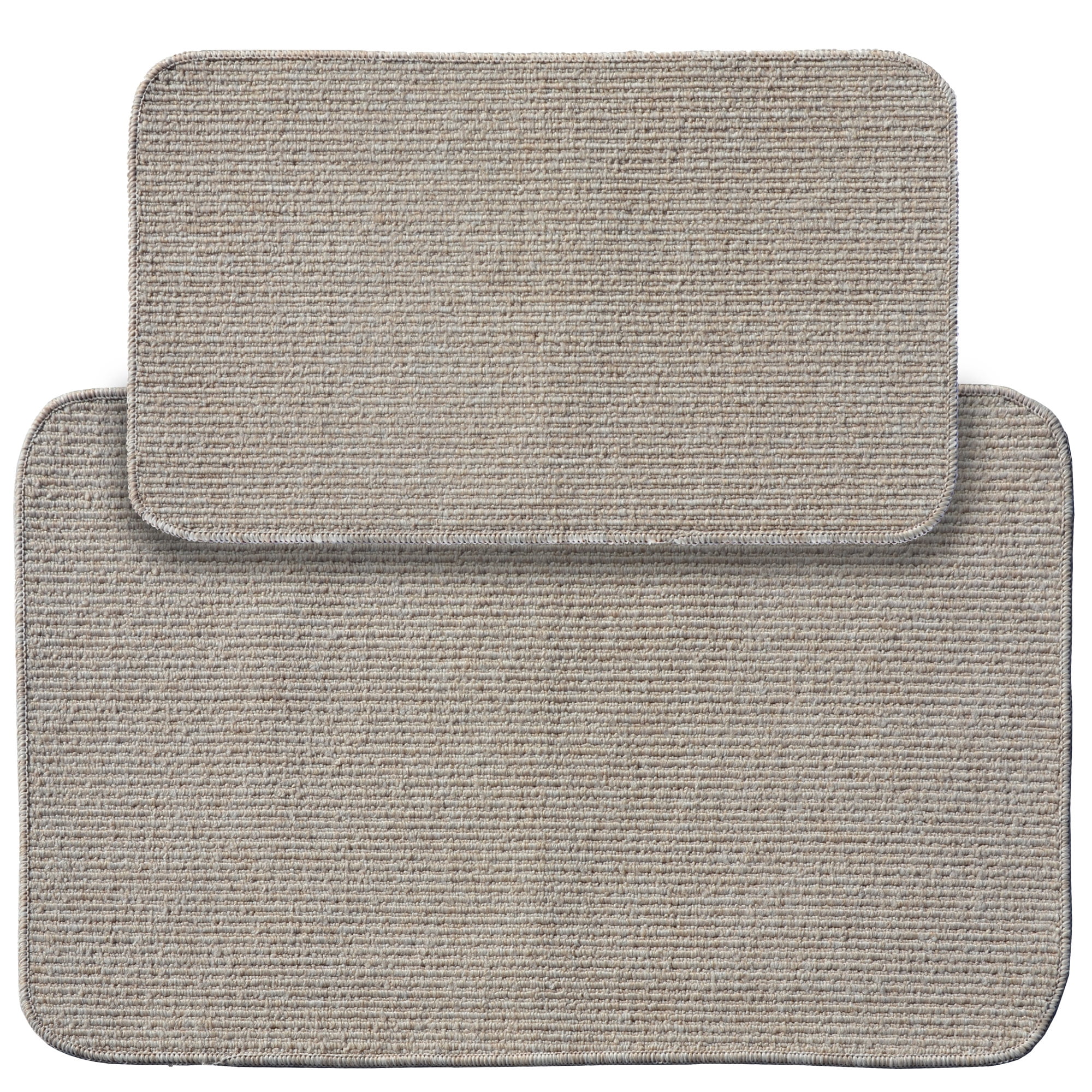 Garland Rug Berber Rib 2pc Kitchen Rug Set 18 in. x30 in. mat & 24 in ...
