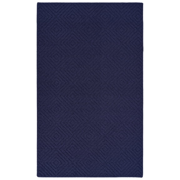 Garland Rug Brentwood Jasmine Navy Indoor Area Rug, 3' x 5'