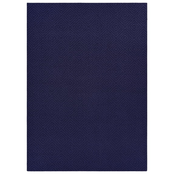Garland Rug Brentwood Jasmine Navy Indoor Area Rug, 6' x 9'