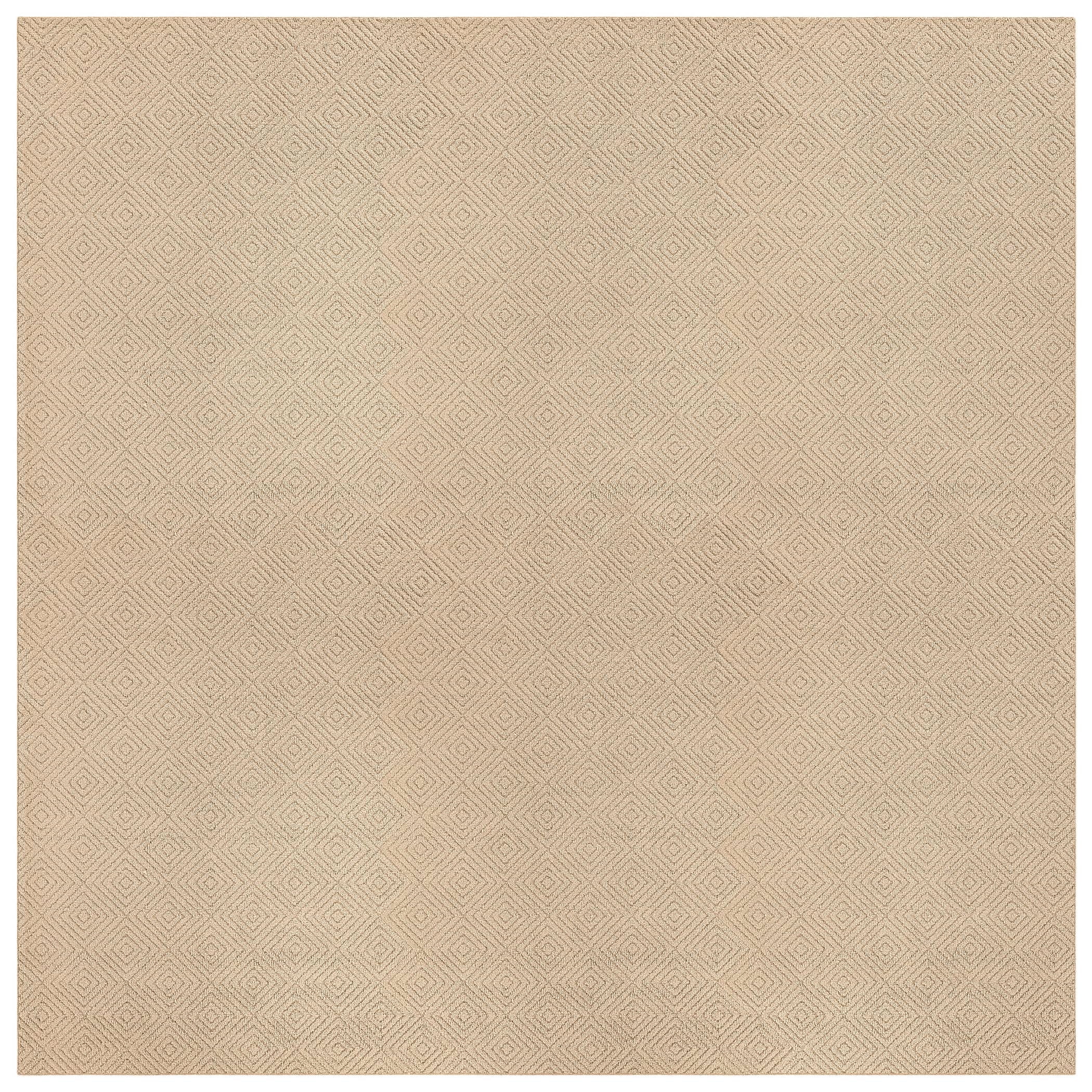 Garland Rug Brentwood Jasmine Tan Indoor Area Rug, 12' x 12'