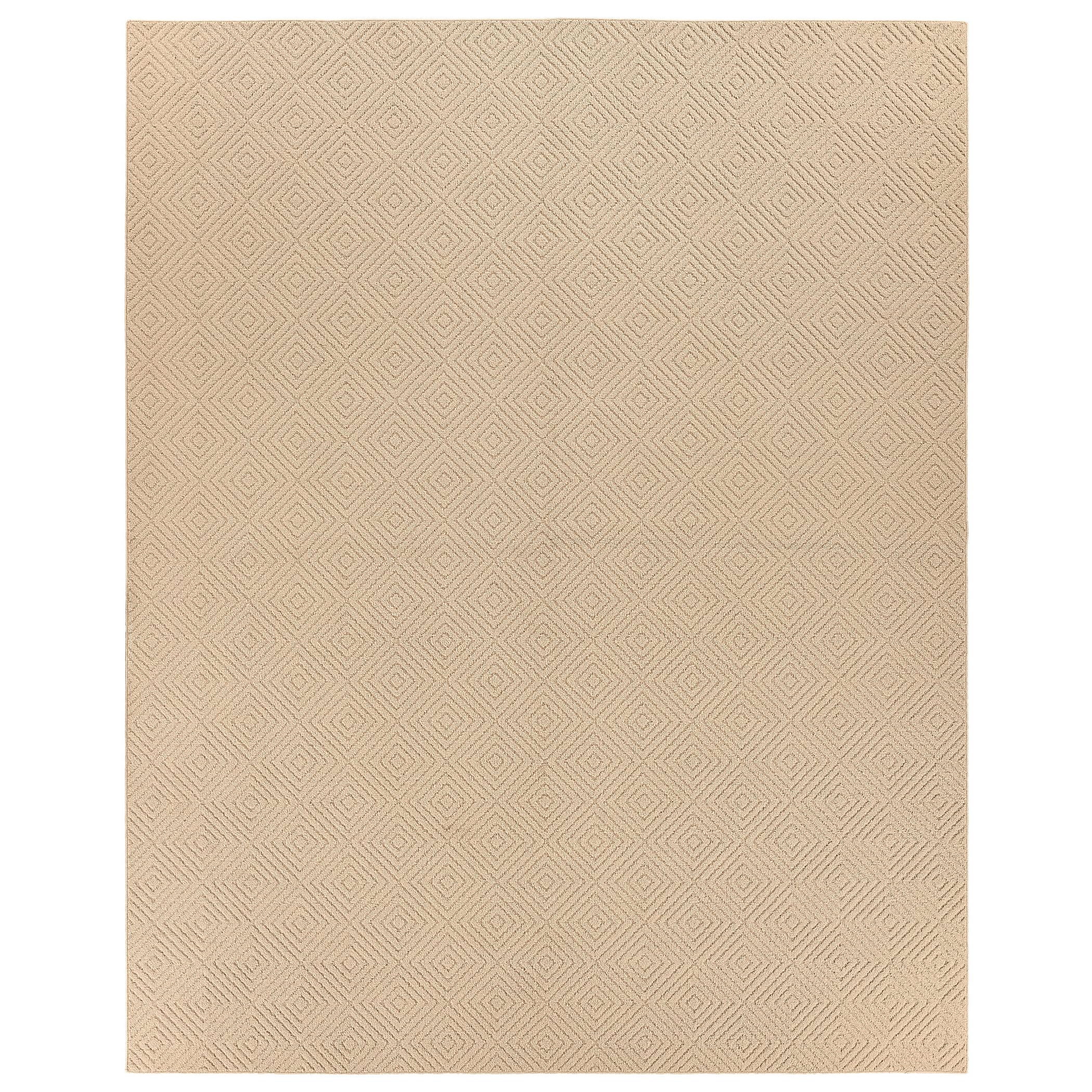 Garland Rug Brentwood Jasmine Tan Indoor Area Rug, 8' x 10'
