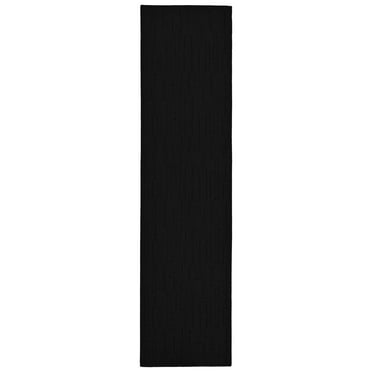 Garland Rug Brentwood Pixel Black Indoor Runner Rug, 2' x 8'