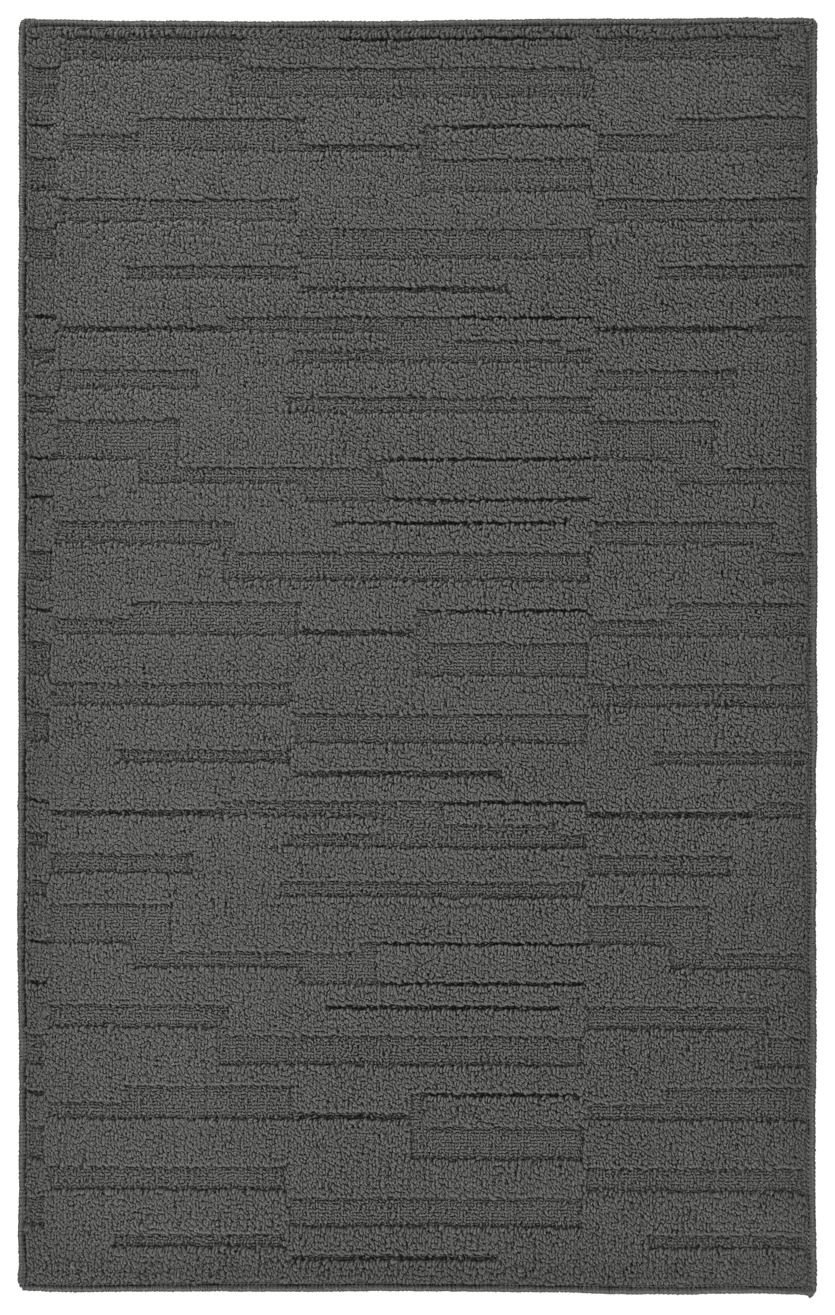 Garland Rug Brentwood Pixel Cinder Gray Indoor Area Rug, 3' x 5'