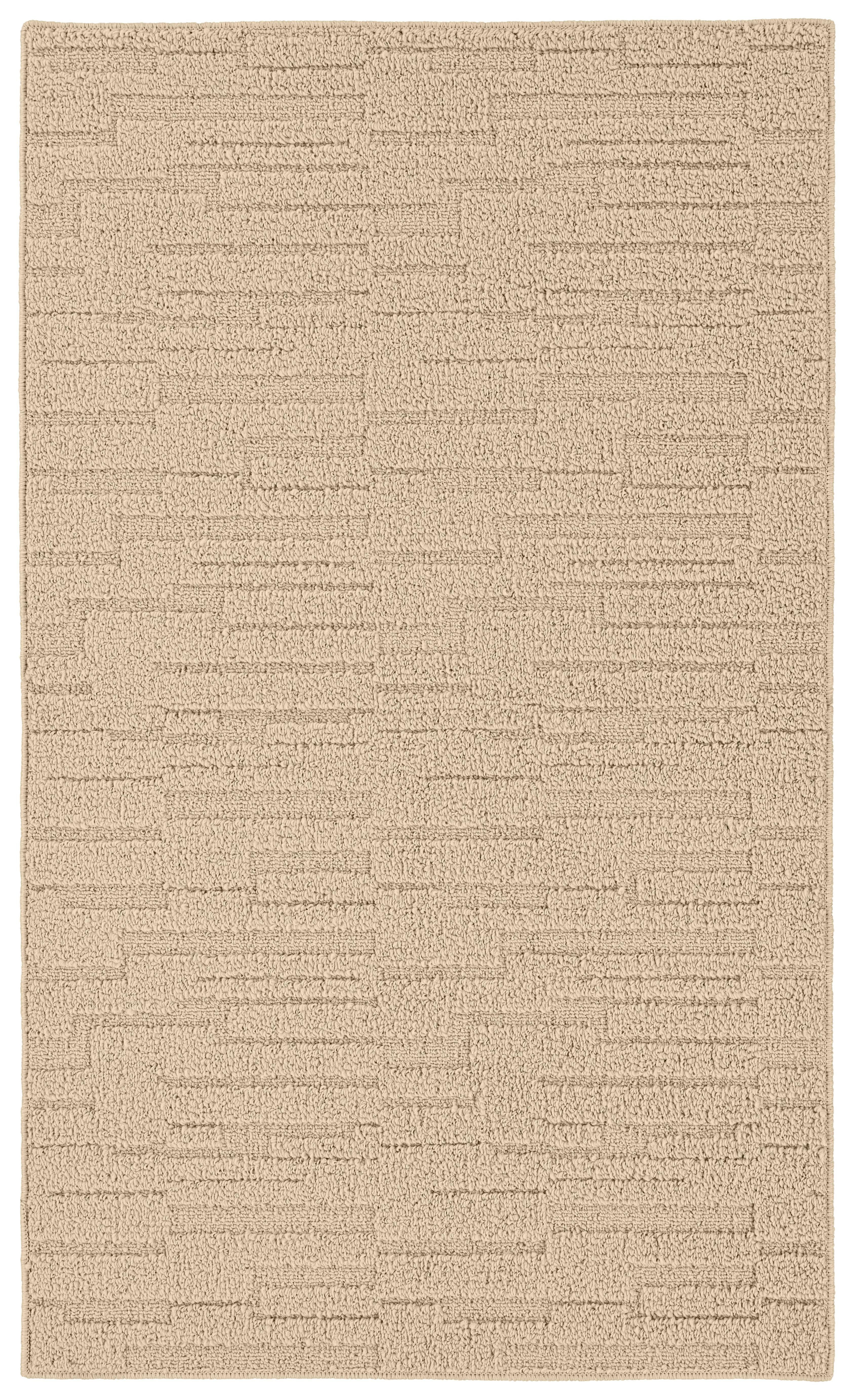 Garland Rug Brentwood Pixel Tan Indoor Area Rug, 3' x 5'