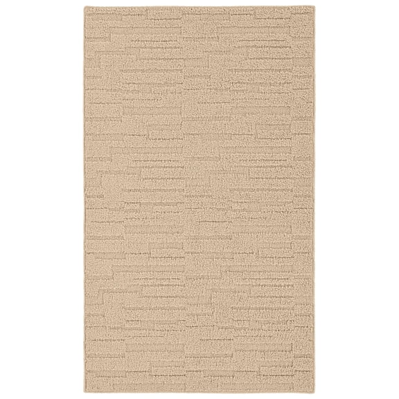Garland Rug Brentwood Pixel Tan Indoor Area Rug, 3' x 5'