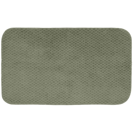 Garland Rug Cabernet Washable Nyon Deep Fern Bath Rug, 24" x 40"