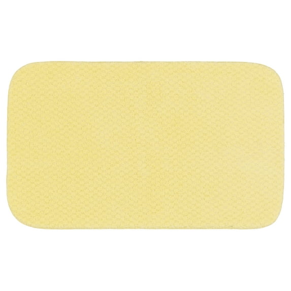 Garland Rug Cabernet Washable Nyon Rubber Ducky Yellow Bath Rug, 24" x 40"