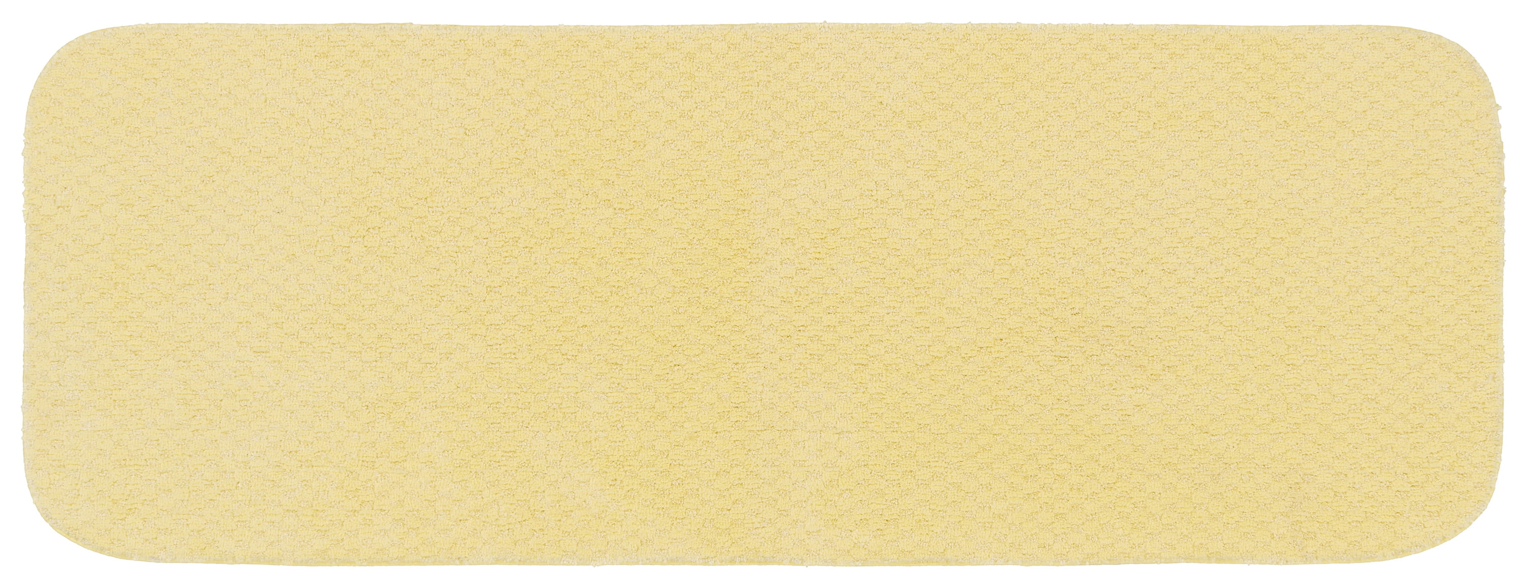 Garland Rug Cabernet Washable Nyon Rubber Ducky Yellow Bathroom Runner, 22" x 60"