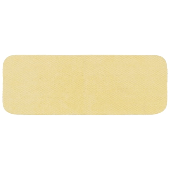 Garland Rug Cabernet Washable Nyon Rubber Ducky Yellow Bathroom Runner, 22" x 60"