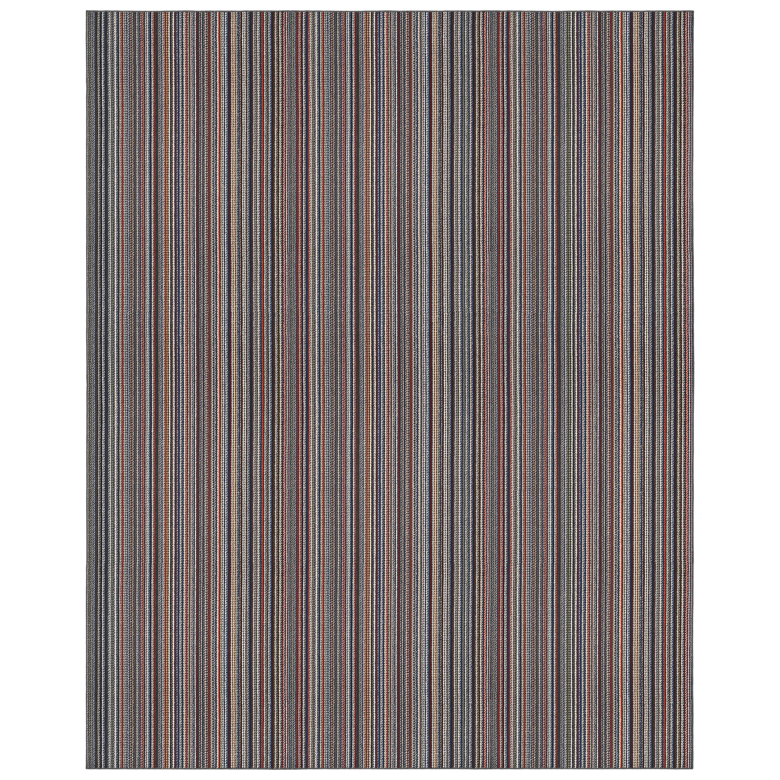 Carnival Multicolor Synthetic Tufted 12' x 15' Area Rug