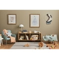 thumbnail image 1 of Garland Rug Carnival Stripe Assorted Earth Tones Indoor Area Rug, 3' x 5', 1 of 8