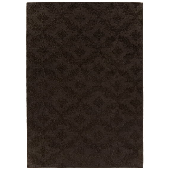 Garland Rug Charleston Polypropylene Mocha Indoor Area Rug, 9' x 12'
