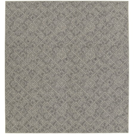 Garland Rug Classic Berber Earth Tone Square Indoor Area Rug, 12' x 12'
