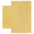 thumbnail image 1 of Garland Rug Classic Cotton Washable Bath Rug Set, 2 Piece Set (17"x24" Bath Rug, & 21"x34" Bath Rug) Soft Yellow, 1 of 5