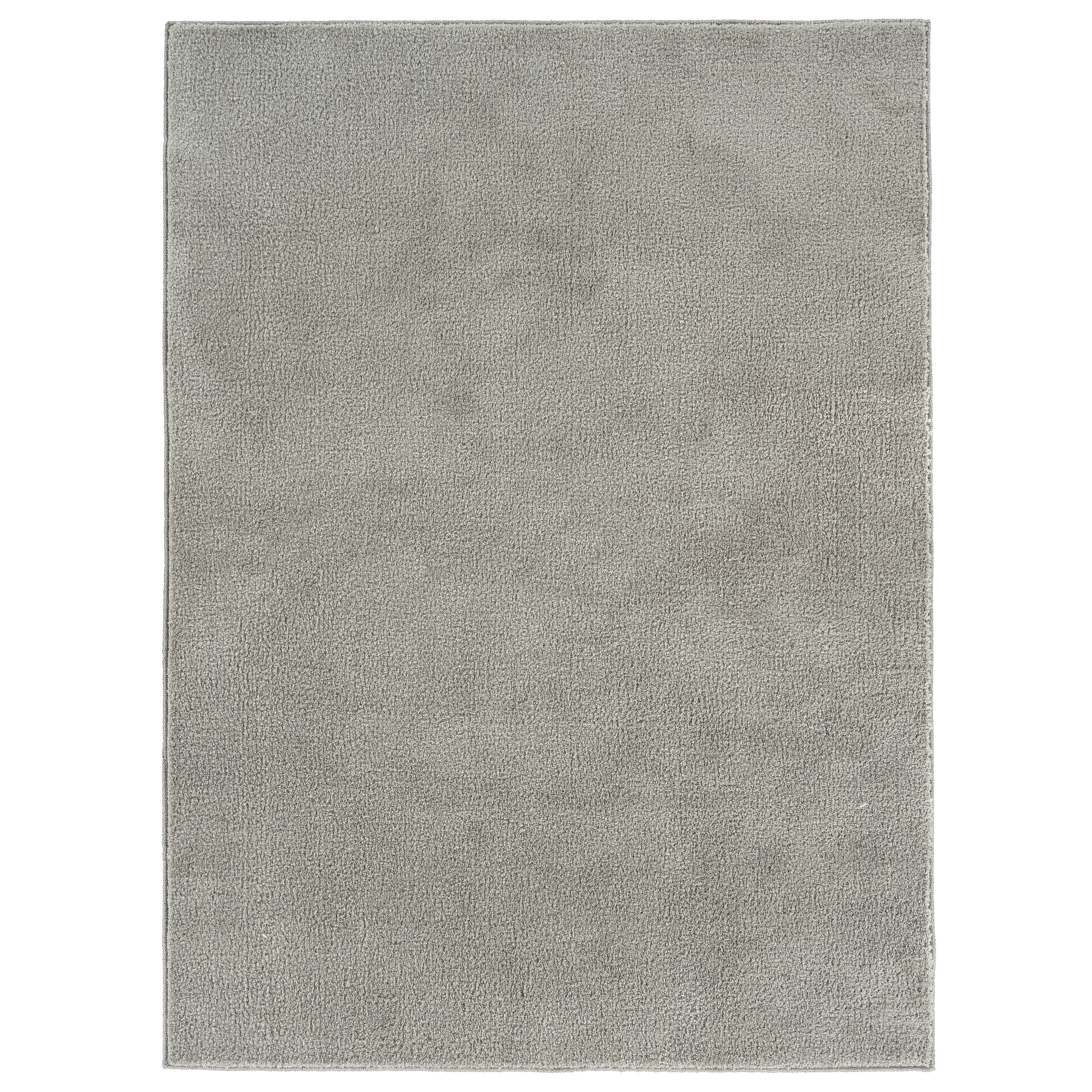 Garland Rug Clayton Plush Gray Basic Utility Indoor Area Rug, 5' x 6 ...