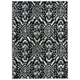 thumbnail image 1 of Garland Rug Denali Polypropylene Black/White Indoor Area Rug, 7' x 10', 1 of 6