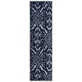 thumbnail image 1 of Garland Rug Denali Polypropylene Navy/Silver Indoor Runner Rug, 2' x 7', 1 of 6
