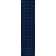 thumbnail image 1 of Garland Rug Diamond Polypropylene Navy Indoor Runner Rug, 3' x 8', 1 of 5
