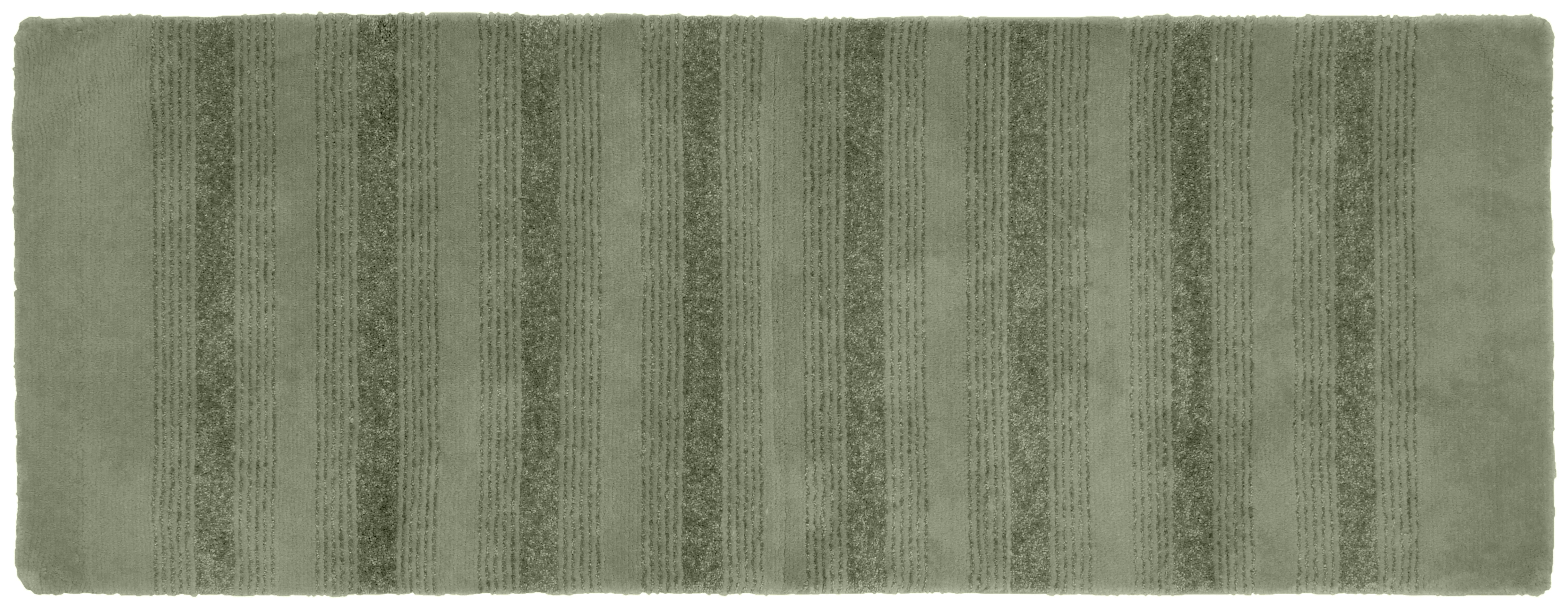 Essence Deep Fern Soft Nylon 22"x60" Washable Bath Rug Runner