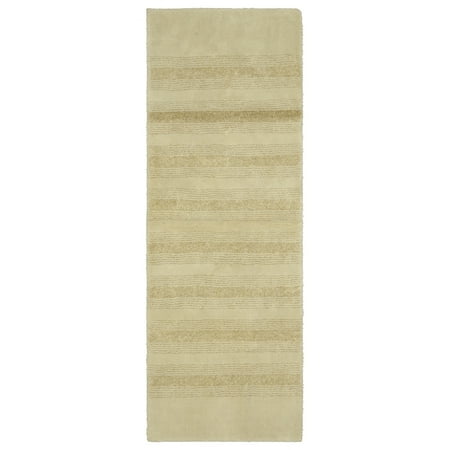 Garland Rug Essence Washable Nylon Linen Bathroom Runner, 22" x 60"