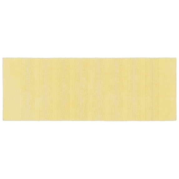 Garland Rug Essence Washable Nylon Rubber Ducky Yellow Bathroom Runner, 22" x 60"