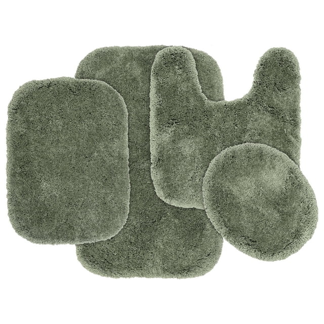 Garland Rug Finest Luxury 4 Piece Ultra Plush Washable Bath Rug Set