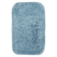 thumbnail image 1 of Garland Rug Finest Luxury Washable Nylon Basin Blue Bath Rug, 30" x 50", 1 of 6
