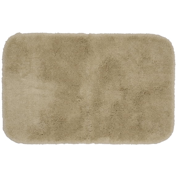 Garland Rug Finest Luxury Washable Nylon Linen Bath Rug, 24" x 40"