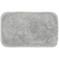 thumbnail image 1 of Garland Rug Finest Luxury Washable Nylon Platinum Gray Bath Rug, 24" x 40", 1 of 6