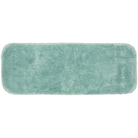 Garland Rug Finest Luxury Washable Nylon Sea Foam Bath Runner, 22" x 60"