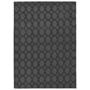 Garland Rug Garden Trellis Polypropylene Cinder Gray Indoor/Outdoor Area Rug, 5 x 7