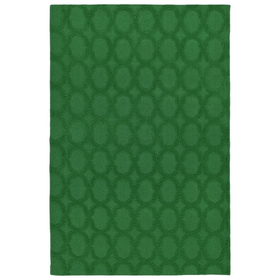 Garland Rug Garden Trellis Polypropylene Green Indoor/Outdoor Area Rug, 4' x 6'
